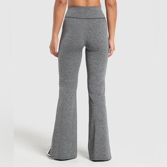 NWT Gymshark Marl Flare Leggings - Picture 2 of 7